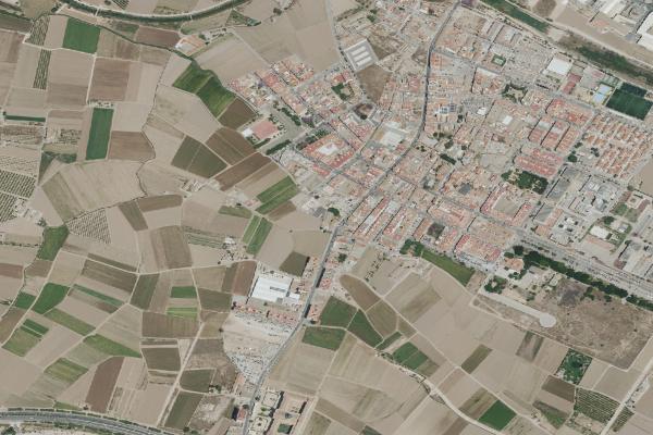 Vista aérea de garaje en Montserrat (Valencia/València)