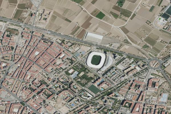 Vista aérea de garaje en Montserrat (Valencia/València)