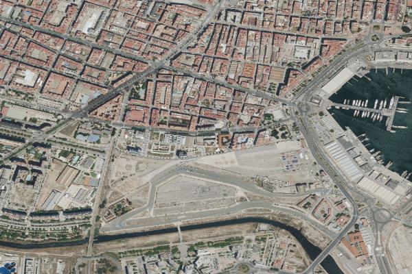 Vista aérea de vivienda en Jalance (Valencia/València)