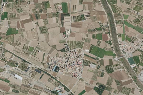 Vista aérea de vivienda en Montroy (Valencia/València)