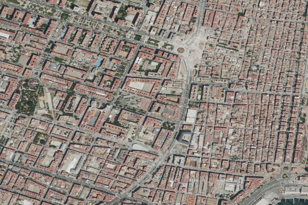 Vista aérea de vivienda en Betera (Valencia/València)