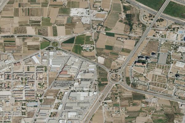 Vista aérea de vivienda en Quatretonda (Valencia/València)