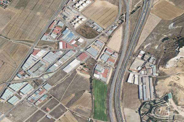 Vista aérea de vivienda en Valladolid (Valladolid)