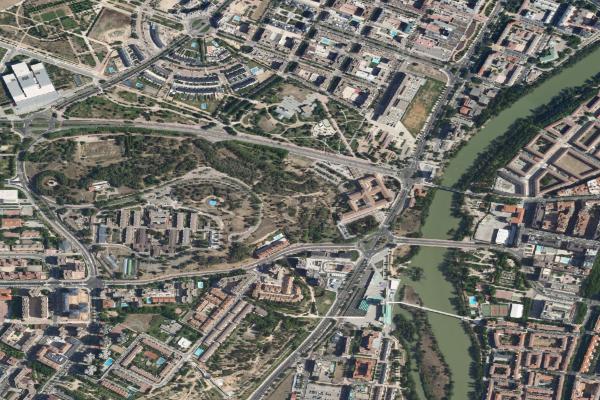 Vista aérea de finca rústica en Montealegre (Valladolid)