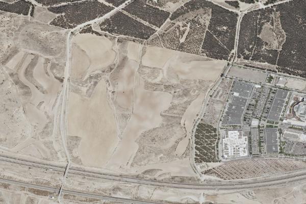 Vista aérea de finca rústica en Fayon (Zaragoza)